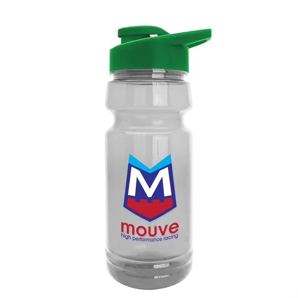 The Trainer - 24 oz. Clear Sports Bottles with Drink thru.... from ASI 40480 Koozie Group