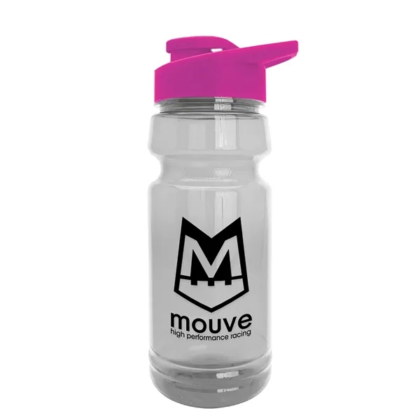 The Trainer - 24 oz. Clear Sports Bottles with Drink thru.... from ASI 40480 Koozie Group