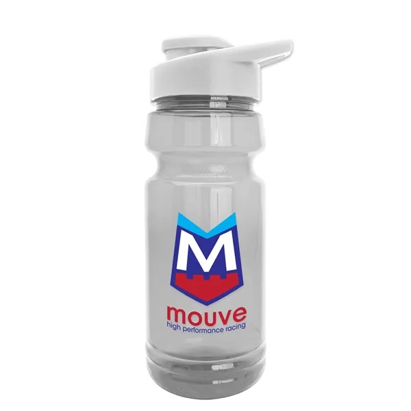 The Trainer - 24 oz. Clear Sports Bottles with Drink thru.... from ASI 40480 Koozie Group