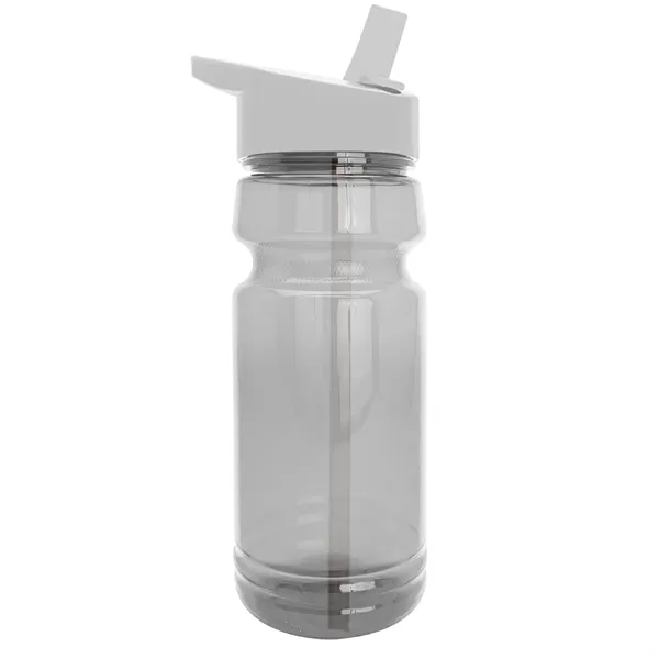 The Trainer - 24 oz. Clear Sports Bottles with Flip Straw... from ASI 40480 Koozie Group