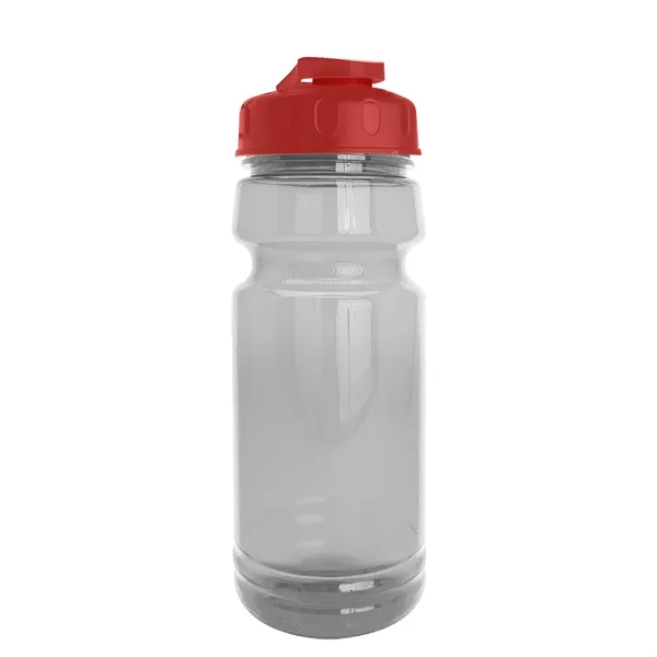 The Trainer - 24 oz. Clear Sports Bottles with USA Flip... from ASI 40480 Koozie Group