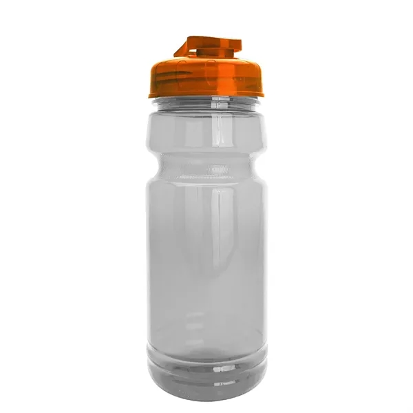 The Trainer - 24 oz. Clear Sports Bottles with USA Flip... from ASI 40480 Koozie Group