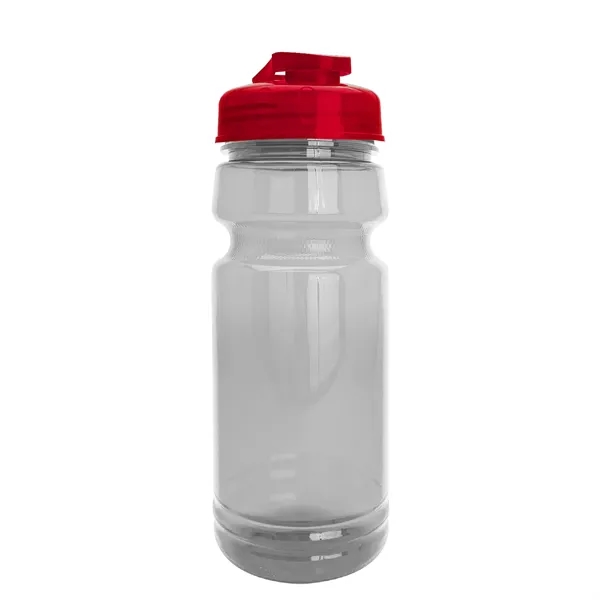 The Trainer - 24 oz. Clear Sports Bottles with USA Flip... from ASI 40480 Koozie Group