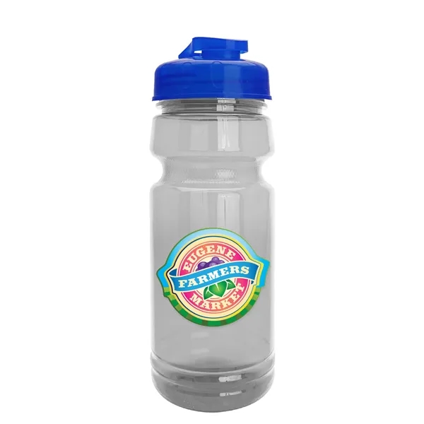 The Trainer - 24 oz. Clear Sports Bottles with USA Flip... from ASI 40480 Koozie Group