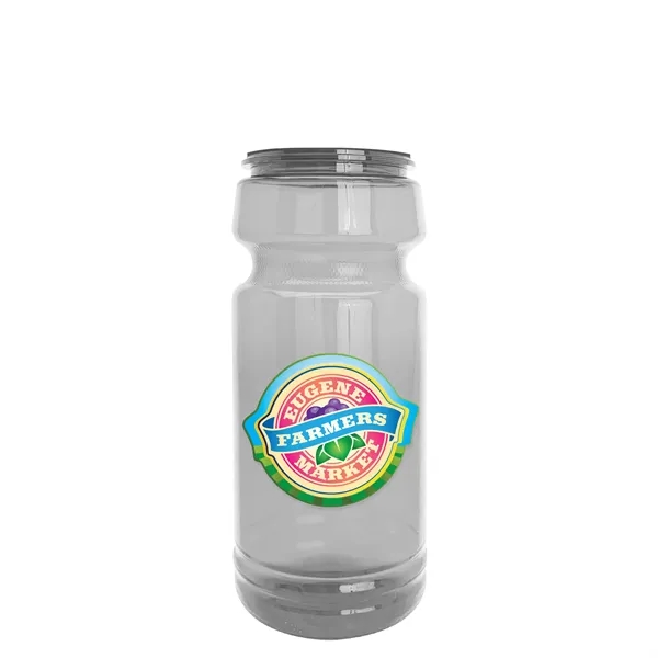 The Trainer - 24 oz. Clear Sports Bottles with USA Flip... from ASI 40480 Koozie Group