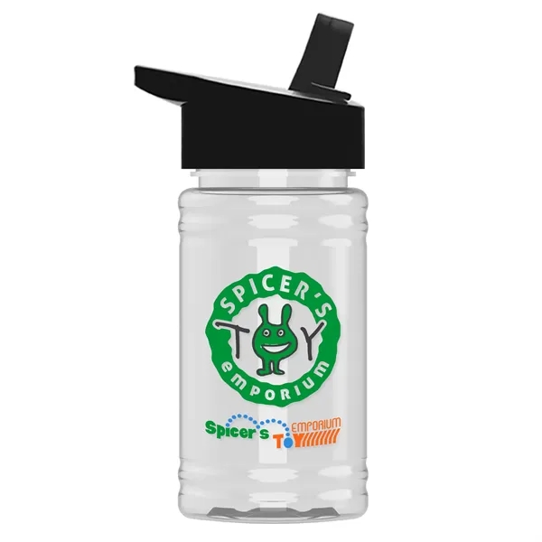 Mini 16 oz. Sports Bottle with Flip Straw lid. Compact Design... from ASI 40480 Koozie Group