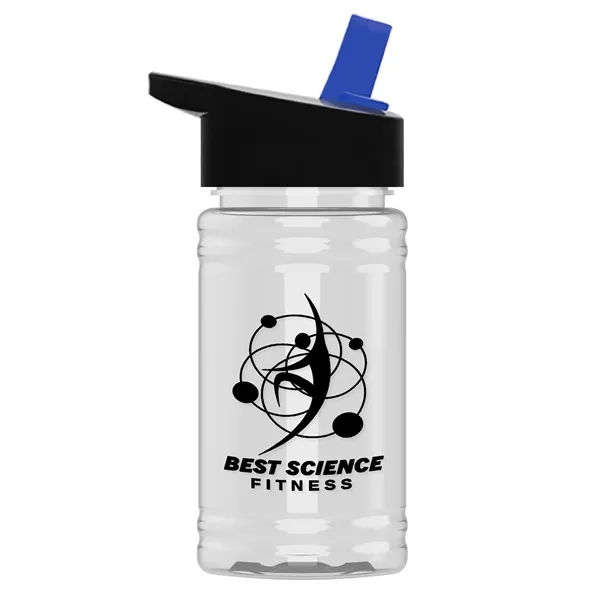 Mini 16 oz. Sports Bottle with Flip Straw lid. Compact Design... from ASI 40480 Koozie Group