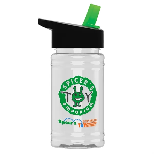 Mini 16 oz. Sports Bottle with Flip Straw lid. Compact Design... from ASI 40480 Koozie Group