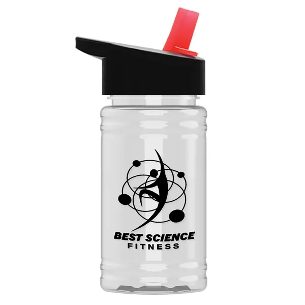 Mini 16 oz. Sports Bottle with Flip Straw lid. Compact Design... from ASI 40480 Koozie Group