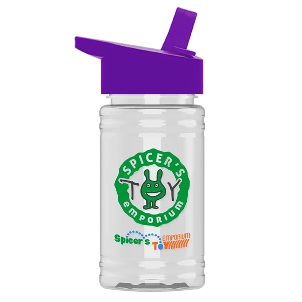 Mini 16 oz. Sports Bottle with Flip Straw lid. Compact Design... from ASI 40480 Koozie Group
