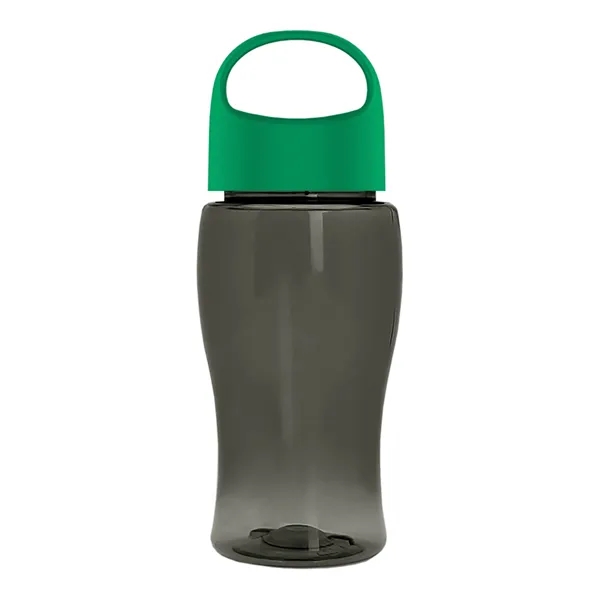 Poly-Pure Jr. 18 Oz. Transparent Bottle With Oval Crest Lid... from ASI 40480 Koozie Group