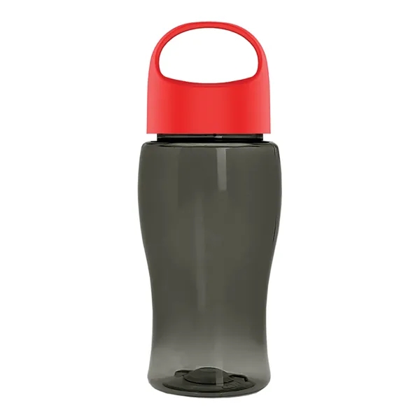 Poly-Pure Jr. 18 Oz. Transparent Bottle With Oval Crest Lid... from ASI 40480 Koozie Group