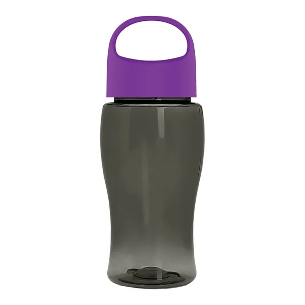 Poly-Pure Jr. 18 Oz. Transparent Bottle With Oval Crest Lid... from ASI 40480 Koozie Group