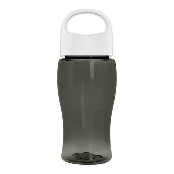Poly-Pure Jr. 18 Oz. Transparent Bottle With Oval Crest Lid... from ASI 40480 Koozie Group