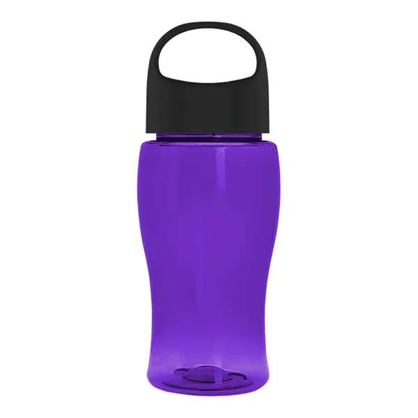 Poly-Pure Jr. 18 Oz. Transparent Bottle With Oval Crest Lid... from ASI 40480 Koozie Group