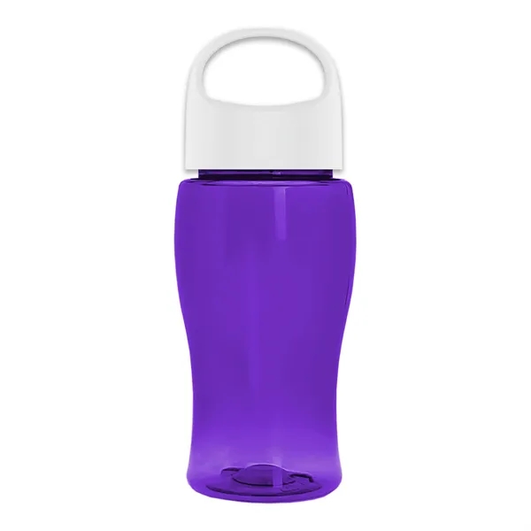Poly-Pure Jr. 18 Oz. Transparent Bottle With Oval Crest Lid... from ASI 40480 Koozie Group