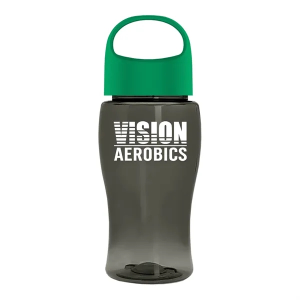 Poly-Pure Jr. 18 Oz. Transparent Bottle With Oval Crest Lid... from ASI 40480 Koozie Group