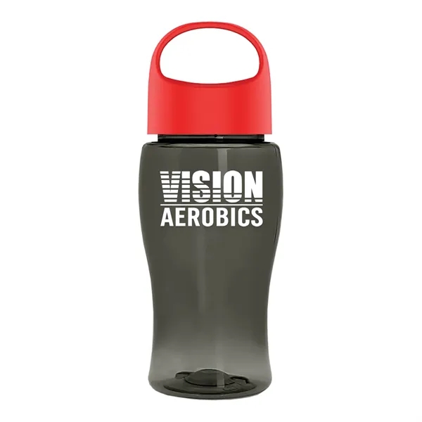 Poly-Pure Jr. 18 Oz. Transparent Bottle With Oval Crest Lid... from ASI 40480 Koozie Group