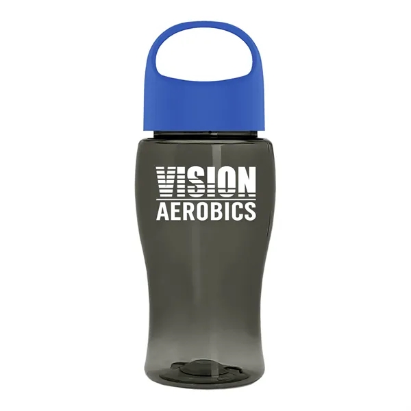 Poly-Pure Jr. 18 Oz. Transparent Bottle With Oval Crest Lid... from ASI 40480 Koozie Group