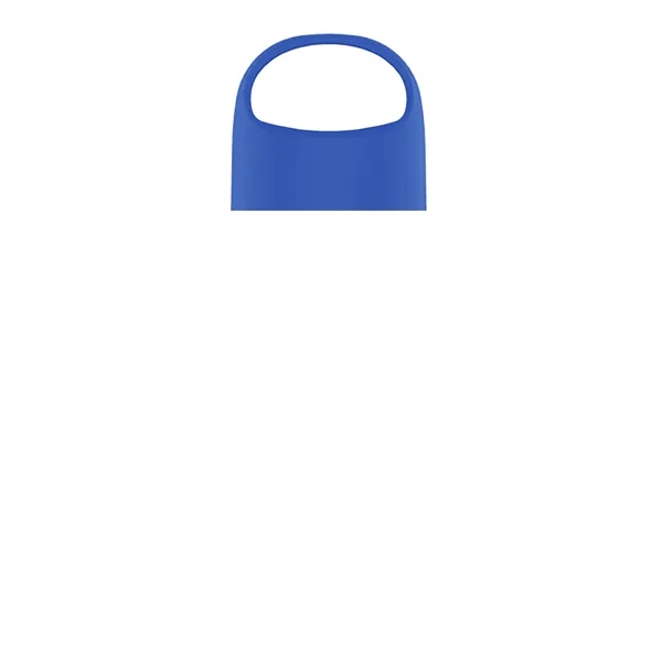 Poly-Pure Jr. 18 Oz. Transparent Bottle With Oval Crest Lid... from ASI 40480 Koozie Group