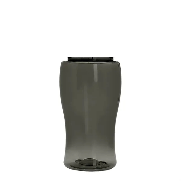 Poly-Pure Jr. 18 Oz. Transparent Bottle With Oval Crest Lid... from ASI 40480 Koozie Group