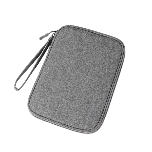 Tech accessories organizer travel pouch plus 1 color silkscreen imprint on... from ASI 37218 Athena Promo (tm)