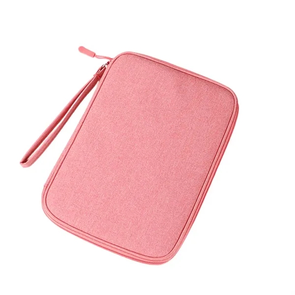 Tech accessories organizer travel pouch plus 1 color silkscreen imprint on... from ASI 37218 Athena Promo (tm)