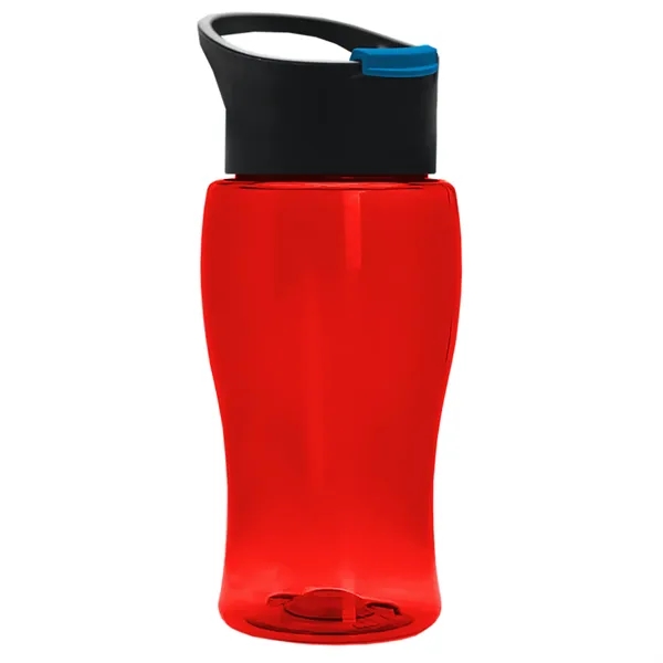 18 Oz. Transparent Bottle With Pop-Up Sip Lid... from ASI 40480 Koozie Group