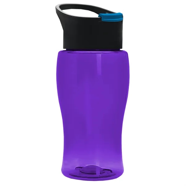 18 Oz. Transparent Bottle With Pop-Up Sip Lid... from ASI 40480 Koozie Group