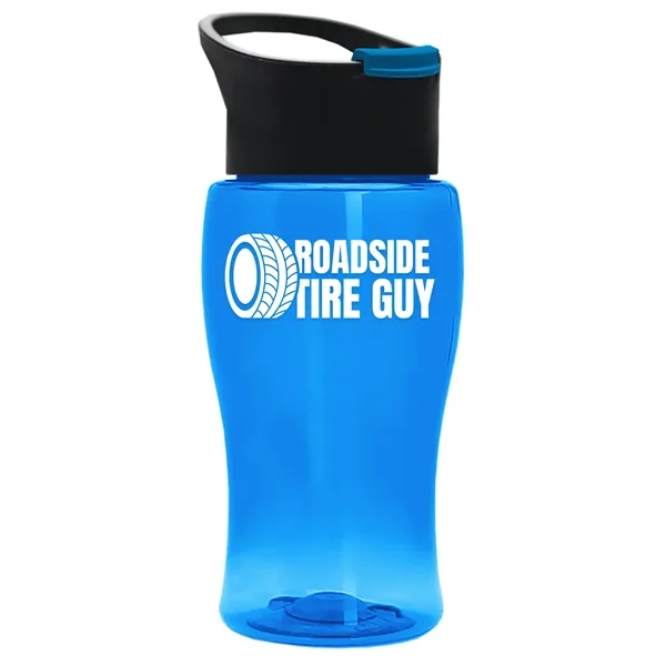 18 Oz. Transparent Bottle With Pop-Up Sip Lid... from ASI 40480 Koozie Group