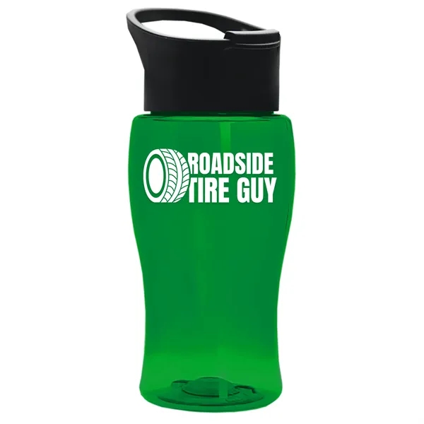 18 Oz. Transparent Bottle With Pop-Up Sip Lid... from ASI 40480 Koozie Group