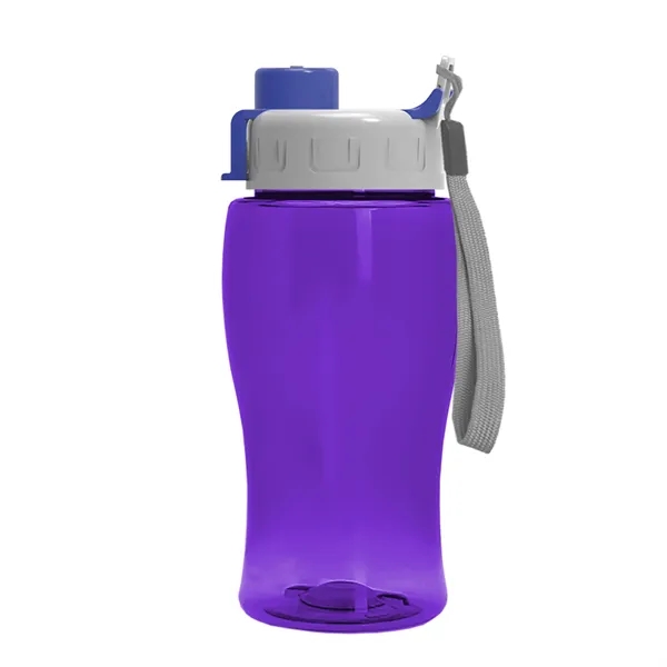 18 Oz. Transparent Bottle With Quick Snap Lid... from ASI 40480 Koozie Group