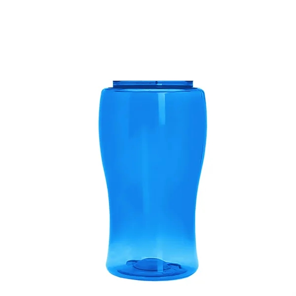 18 Oz. Transparent Bottle With Quick Snap Lid... from ASI 40480 Koozie Group