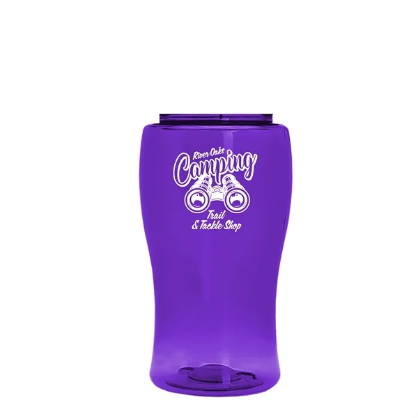 18 Oz. Transparent Bottle With Quick Snap Lid... from ASI 40480 Koozie Group