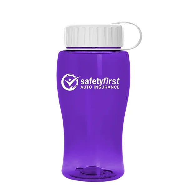 18 oz. Junior Sports Bottle with Tethered lid.... from ASI 40480 Koozie Group