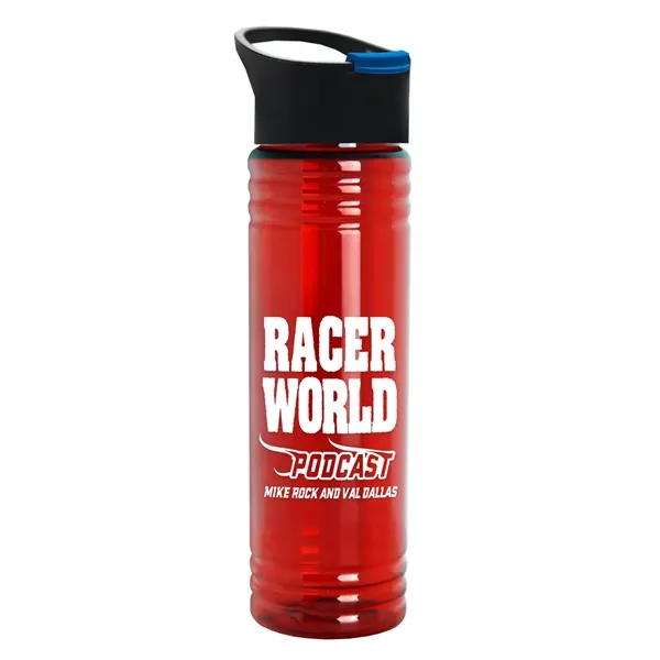 24 oz. Slim Fit Water Bottle with Pop-up Sip Lid... from ASI 40480 Koozie Group