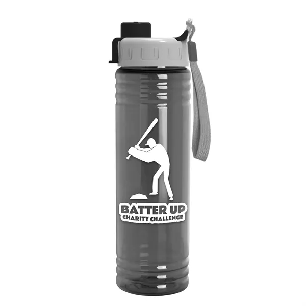 24 oz. Slim Fit Water Bottle with Quick Snap Lid... from ASI 40480 Koozie Group