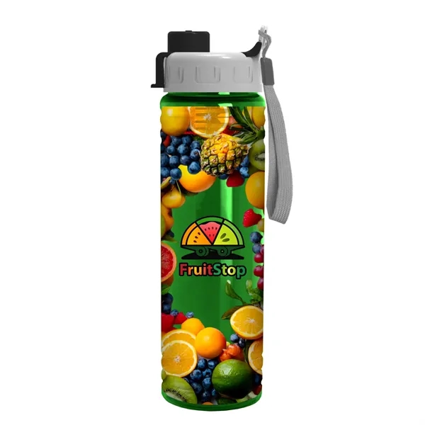 24 oz. Slim Fit Water Bottle with Quick Snap Lid... from ASI 40480 Koozie Group