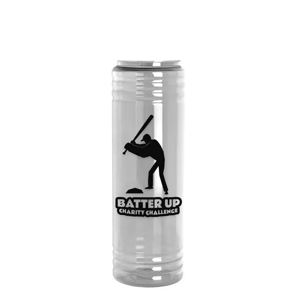 24 oz. Slim Fit Water Bottle with Quick Snap Lid... from ASI 40480 Koozie Group