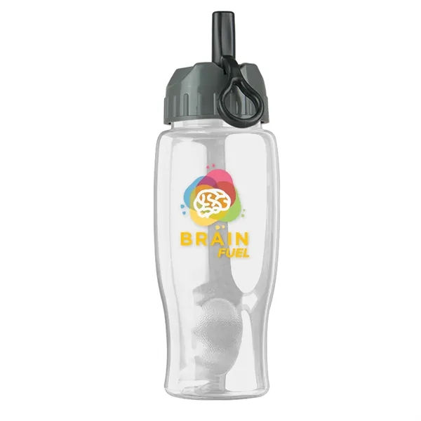 27 oz. Poly-Pure Bottle with Flip Straw Lid... from ASI 40480 Koozie Group