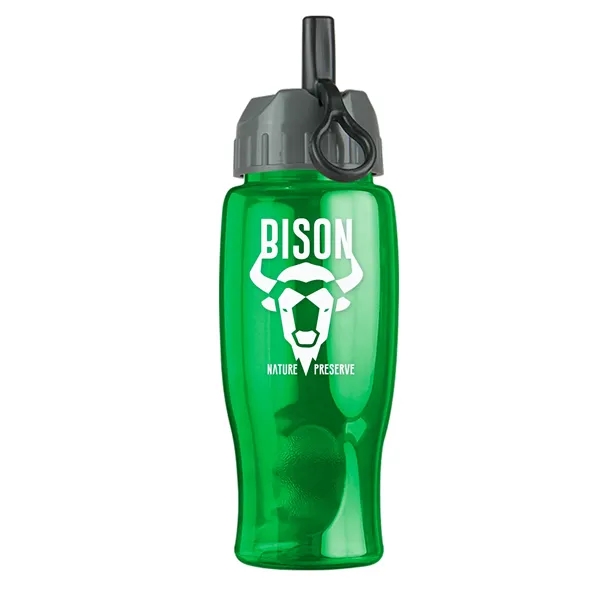 27 oz. Poly-Pure Bottle with Flip Straw Lid... from ASI 40480 Koozie Group