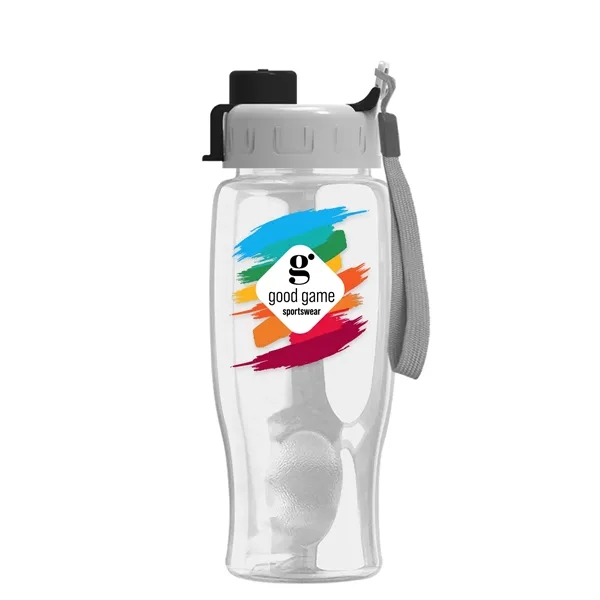 Poly-Pure - 27 Oz. Bottle -Flip Quick Snap Lid... from ASI 40480 Koozie Group