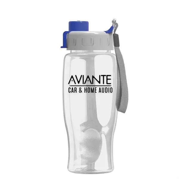 Poly-Pure - 27 Oz. Bottle -Flip Quick Snap Lid... from ASI 40480 Koozie Group