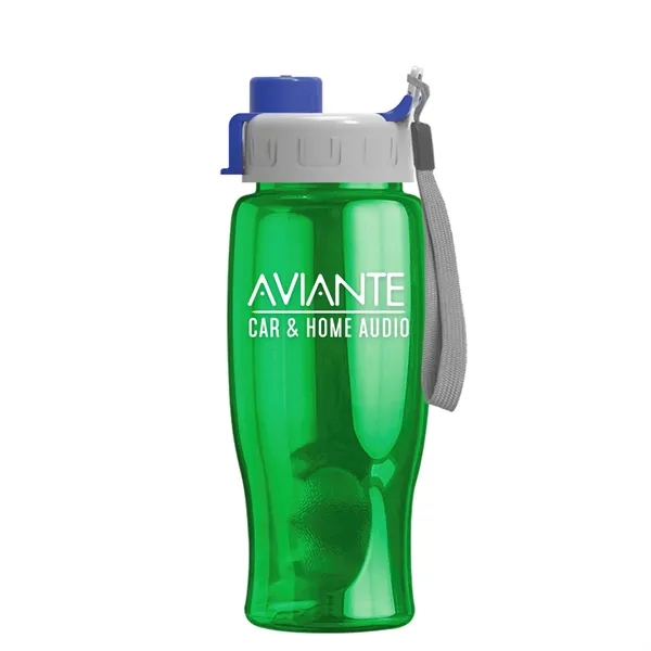 Poly-Pure - 27 Oz. Bottle -Flip Quick Snap Lid... from ASI 40480 Koozie Group