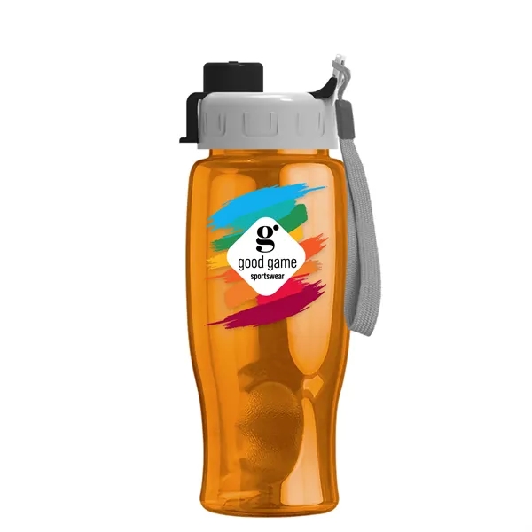 Poly-Pure - 27 Oz. Bottle -Flip Quick Snap Lid... from ASI 40480 Koozie Group