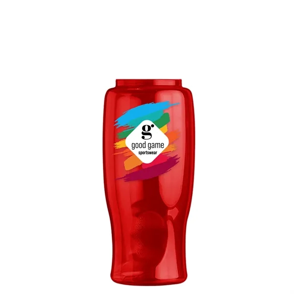 Poly-Pure - 27 Oz. Bottle -Flip Quick Snap Lid... from ASI 40480 Koozie Group