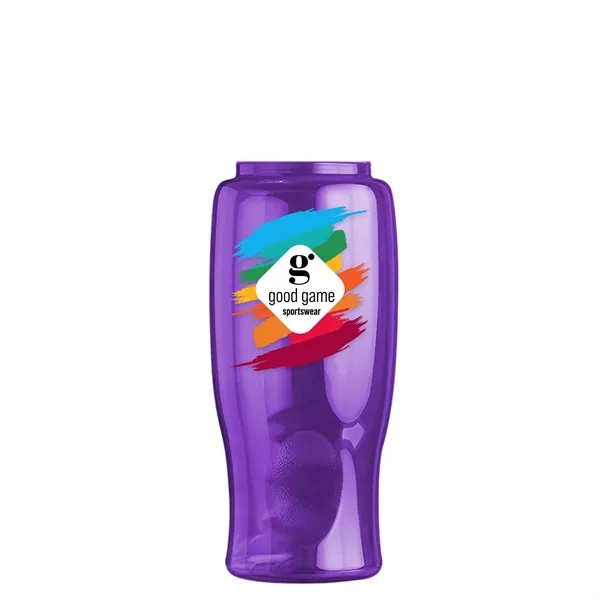 Poly-Pure - 27 Oz. Bottle -Flip Quick Snap Lid... from ASI 40480 Koozie Group