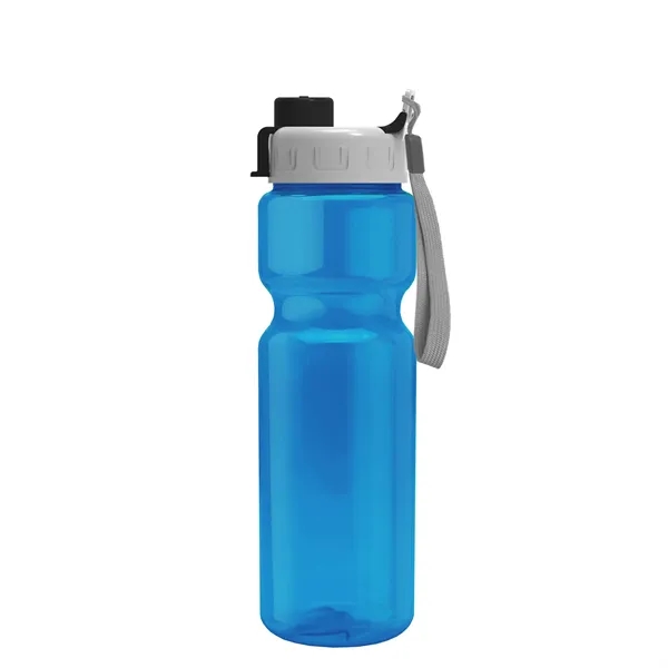 Champion - 28 oz. Trans. Bottle - Quick Snap Lid... from ASI 40480 Koozie Group