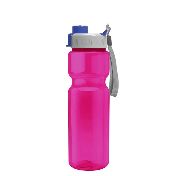 Champion - 28 oz. Trans. Bottle - Quick Snap Lid... from ASI 40480 Koozie Group