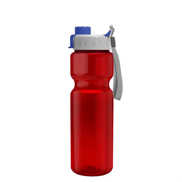 Champion - 28 oz. Trans. Bottle - Quick Snap Lid... from ASI 40480 Koozie Group